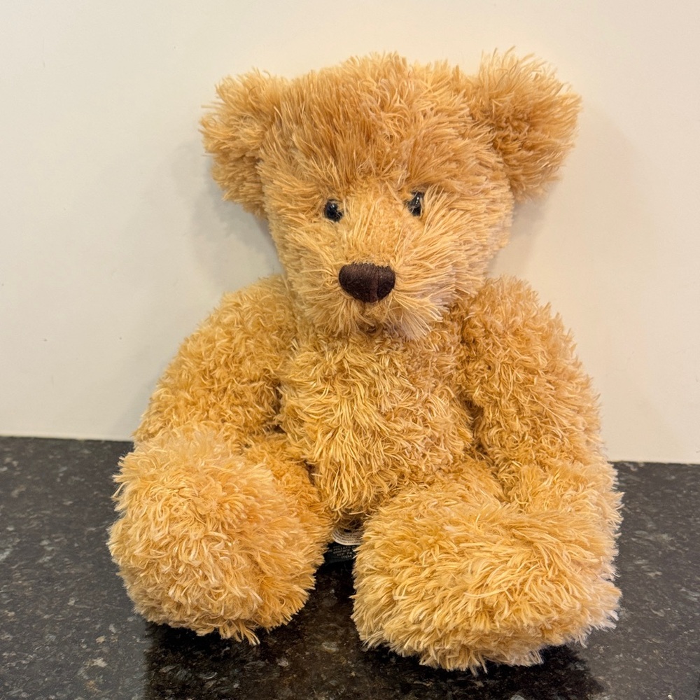 Russ Berrie Spriggs Teddy Bear Plush Tan Stuffed Animal 14”